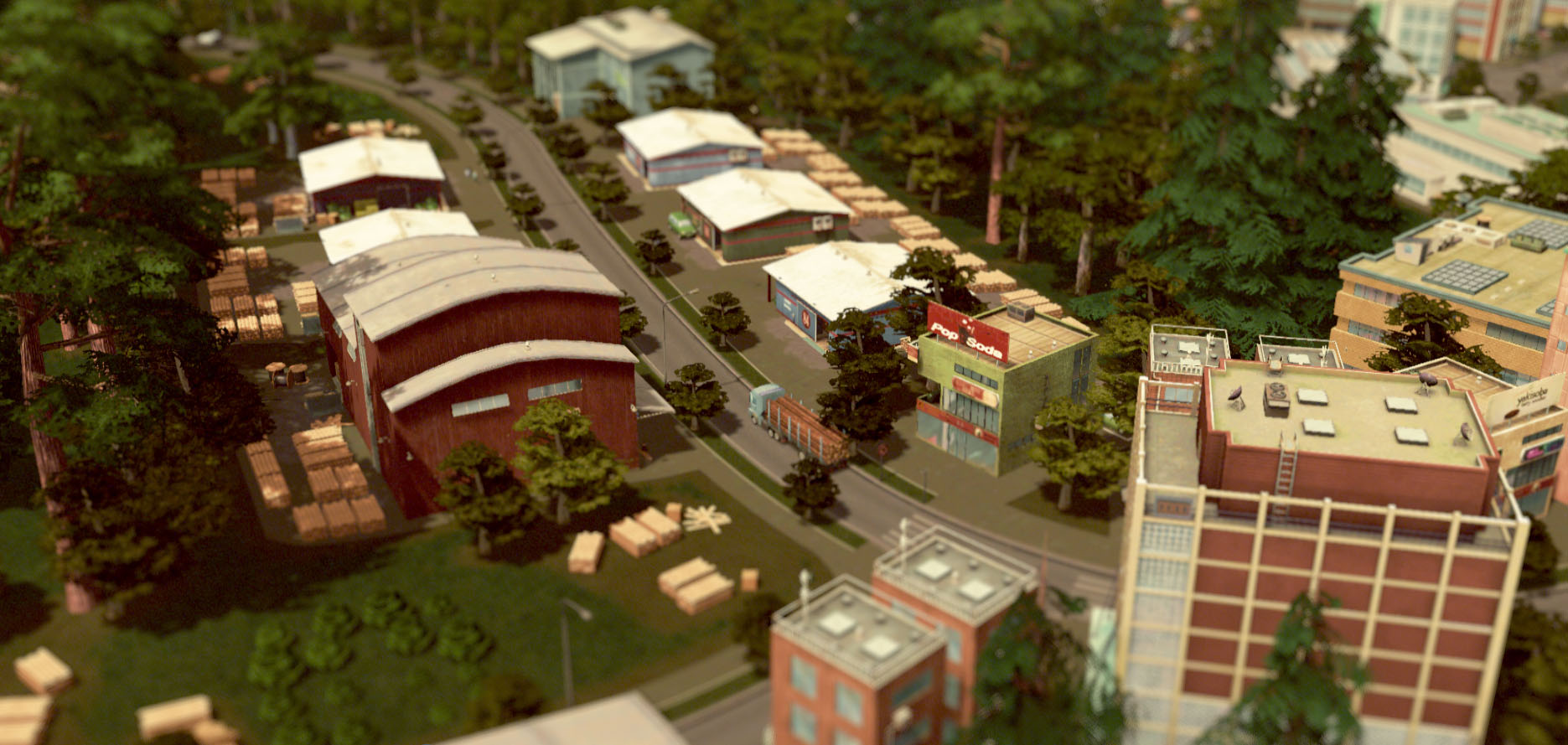 Sunset! color correction Cities Skylines Mod download