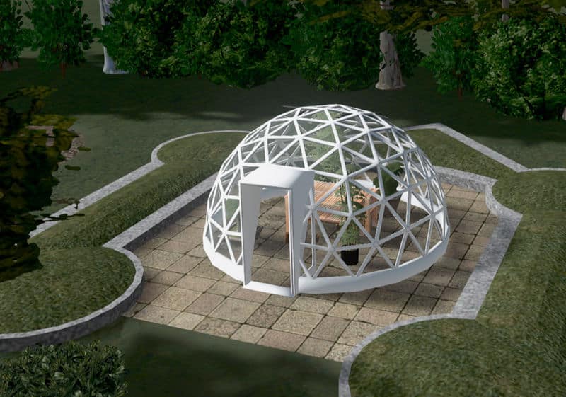Bio Dome Greenhouse Semi Transparent Glass Cities Skylines Mod Download
