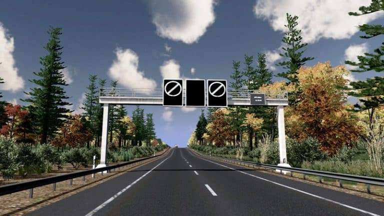 Digital Speed Sign 2 lane End Cities Skylines Mod Download