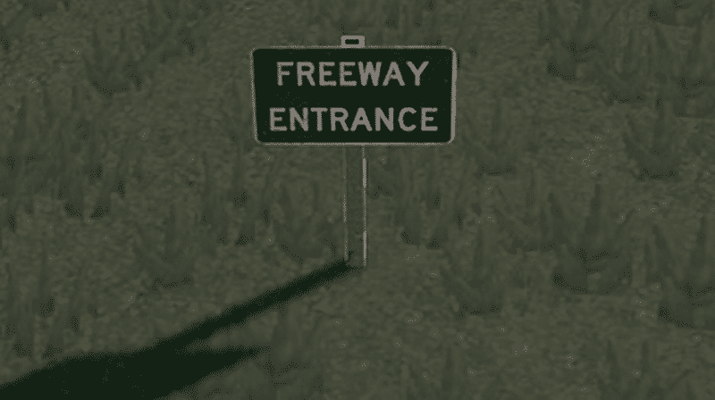 Freeway Entrance Sign - Cities: Skylines Mod download