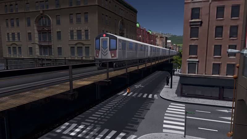 nyc subway train simulator game