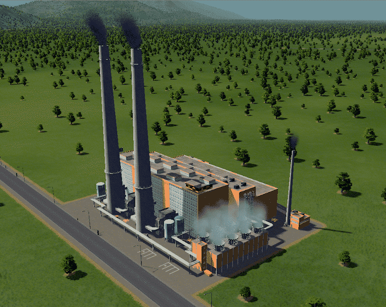 Coal Power Plant - Cities: Skylines