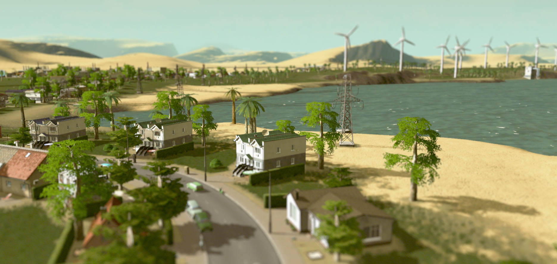 Desert! color correction Cities Skylines Mod download