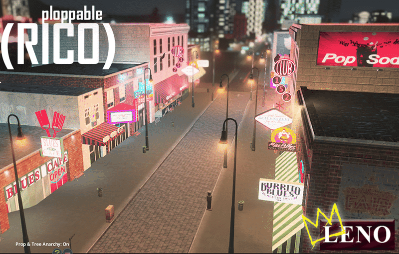 World Famous Beale Street - Cities: Skylines Mod download