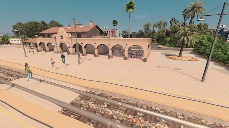 Santa Barbara Station Light - Cities: Skylines Mod download