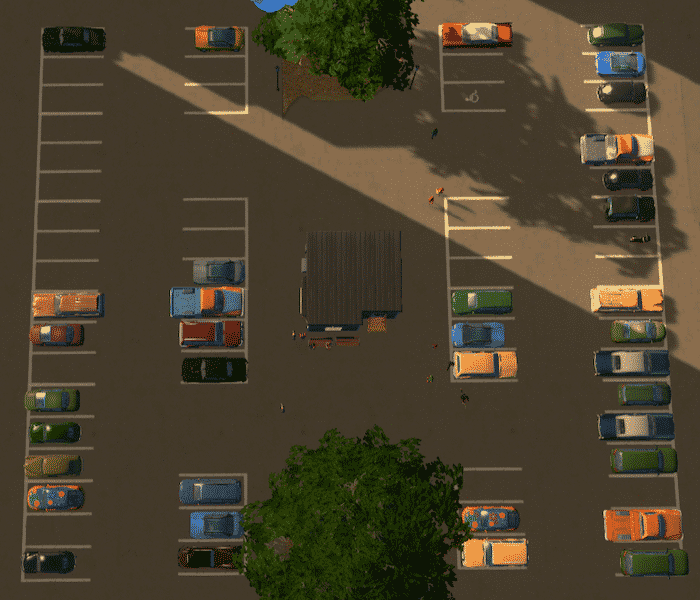 Secure Parking Lot - Cities: Skylines Mod download